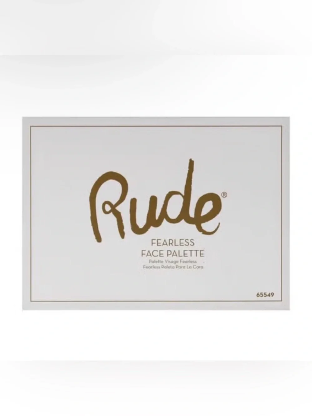 Rude Cosmetics Fearless Face Palette - NWT
